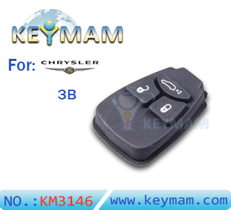  Chrysler 3 button rubber (small button)(10pcs/lot)